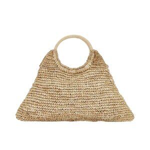 Casa Clara Liv Bag in Natural New Womens Jute Straw Beach tote